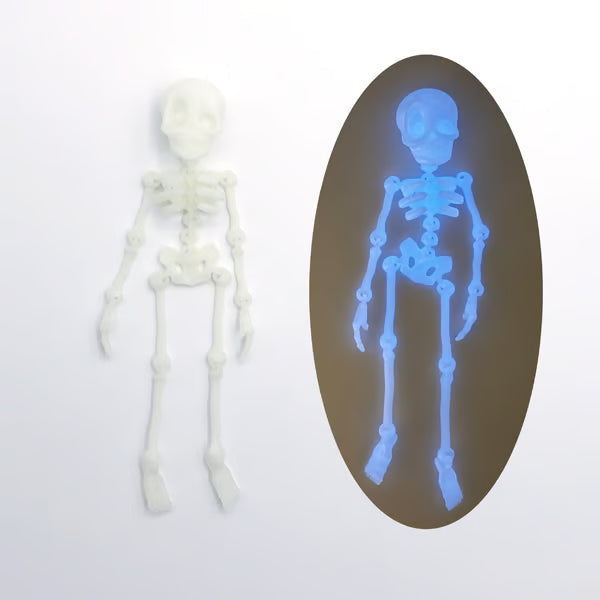 【Vásároljon 1-et, kapjon 1-et ingyen】3D nyomtatott vintage csontváz mágneses figura 🎃