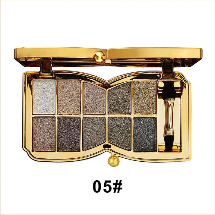🔥🔥10 Colors Glitter Eyeshadow Palette