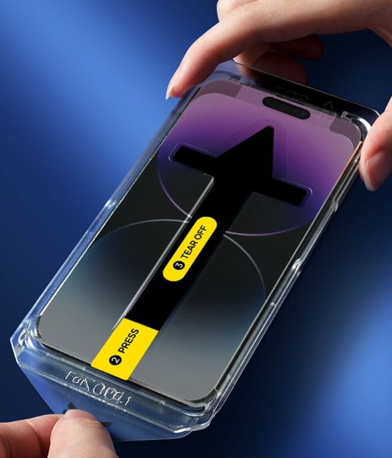 Képernyővédő fólia mobiltelefonokhoz