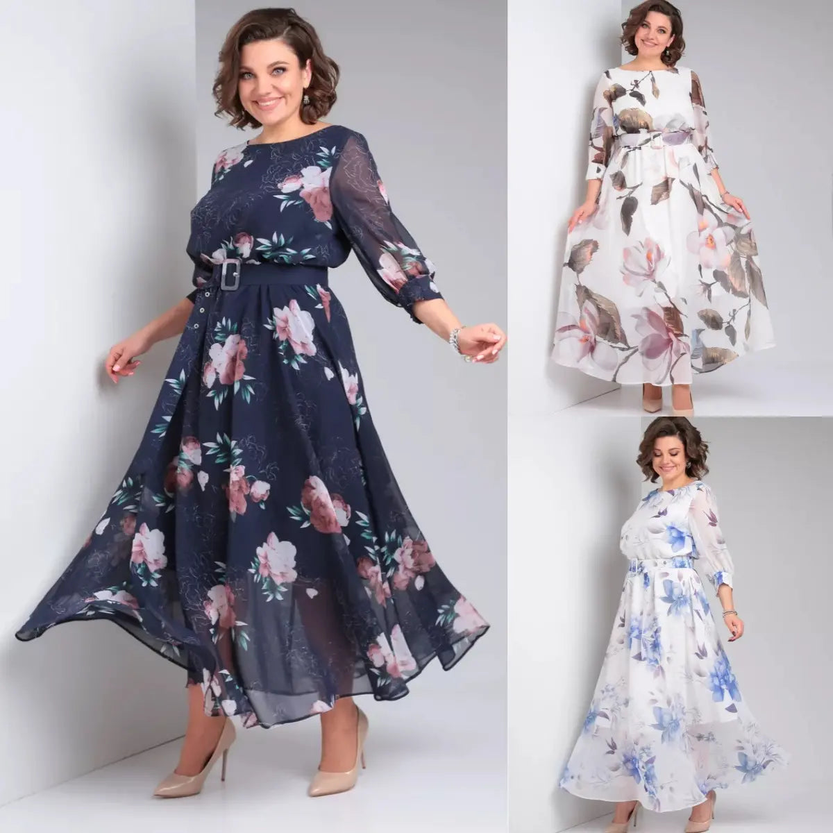 💎🆕2025 új sifon ruha 🔥[S-8XL]👗