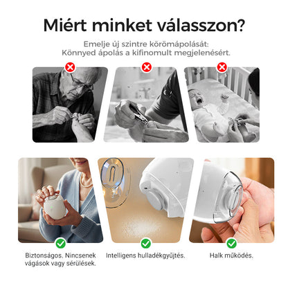 🎉Elektromos körömvágó