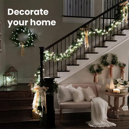 🎄Színes Fények Dekoráció🎁 LED-es díszvilágítás