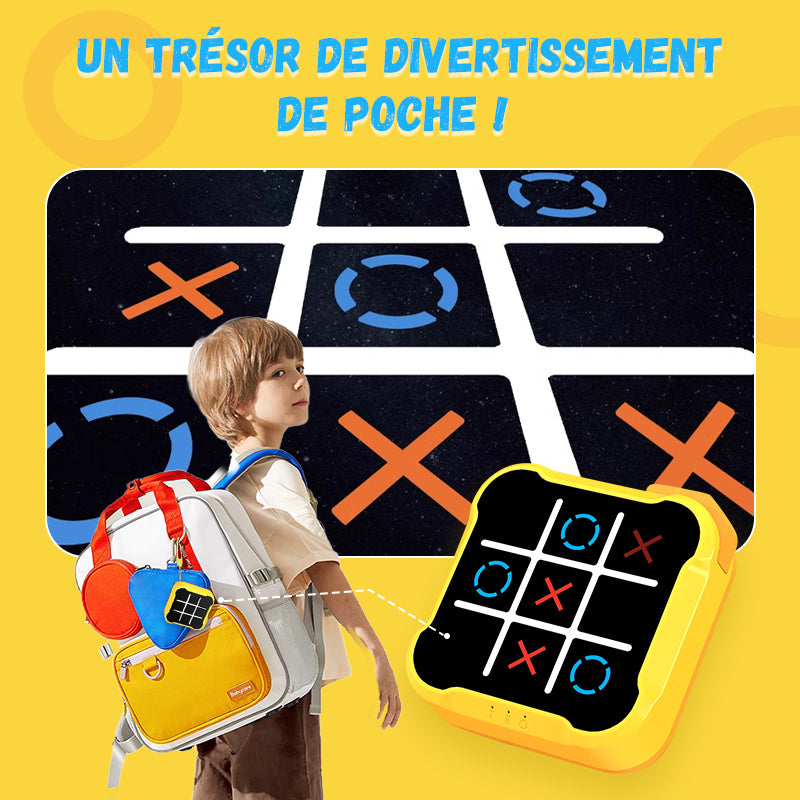✨Szuper hordozható Tic-Tac-Toe puzzle játék
