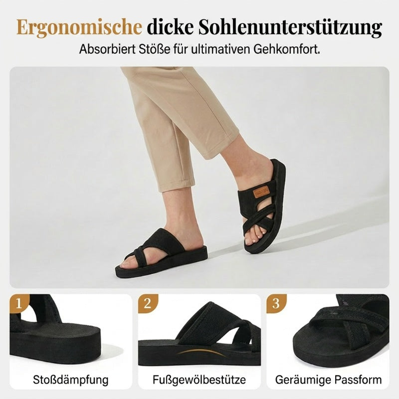 👡✨Stílusos női keresztpántos papucsok — Könnyűek és kényelmesek, tökéletes választás nyárra és mindennapi viseletre🌸