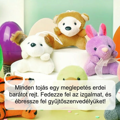 🎉🥰Előre megtöltött húsvéti tojások plüssállatokkal