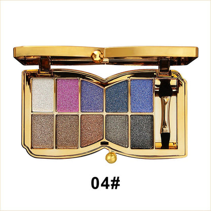 🔥🔥10 Colors Glitter Eyeshadow Palette