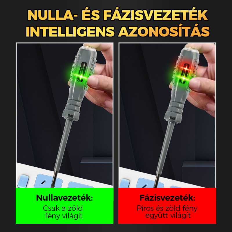 2 az 1-ben nagy nyomatékú erős mágneses csavarhúzó villamossági érzékelő