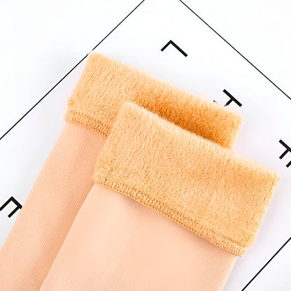 Velúr hőzokni (8 pár)