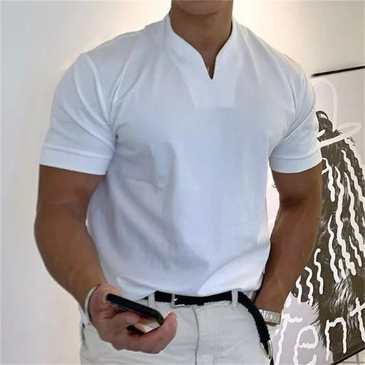 ⏳Nyári kiárusítás: 60%-os kedvezmény🔥2026 Férfi Gentlemans Business rövid ujjú fitness rövid ujjú💪