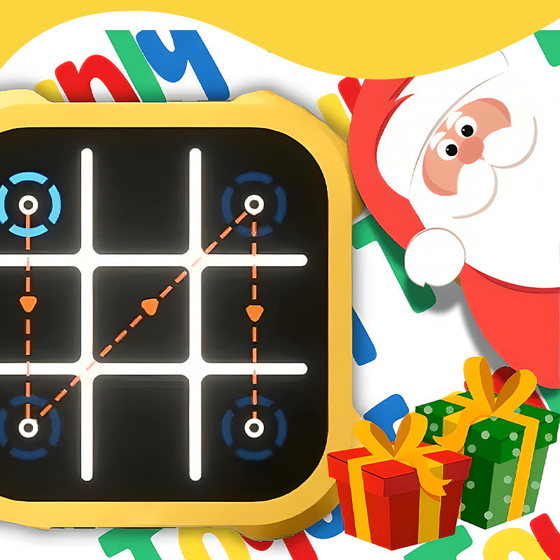 ✨Szuper hordozható Tic-Tac-Toe puzzle játék