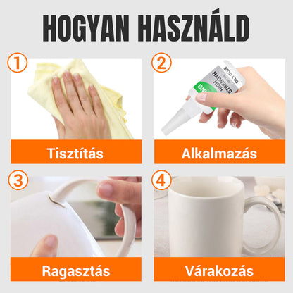 🔥🧰 Vásárlás 1 kap 1 INGYENES 💦 Hegesztés Nagy szilárdságú olajos ragasztó 💪