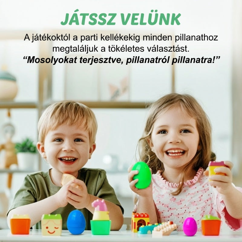 🎉🥰Előre megtöltött húsvéti tojások plüssállatokkal
