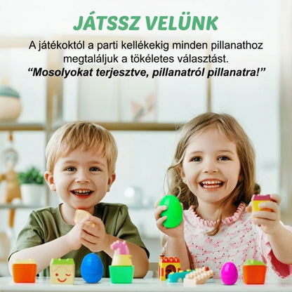 🎉🥰Előre megtöltött húsvéti tojások plüssállatokkal