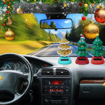 ✨Új napelemes karácsonyfa autódíszek