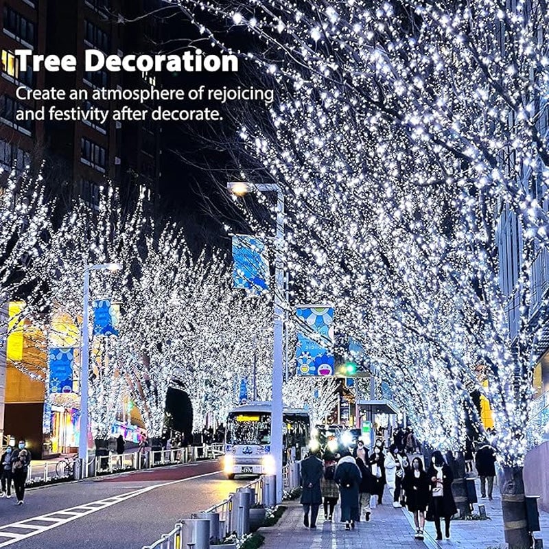🎄Színes Fények Dekoráció🎁 LED-es díszvilágítás