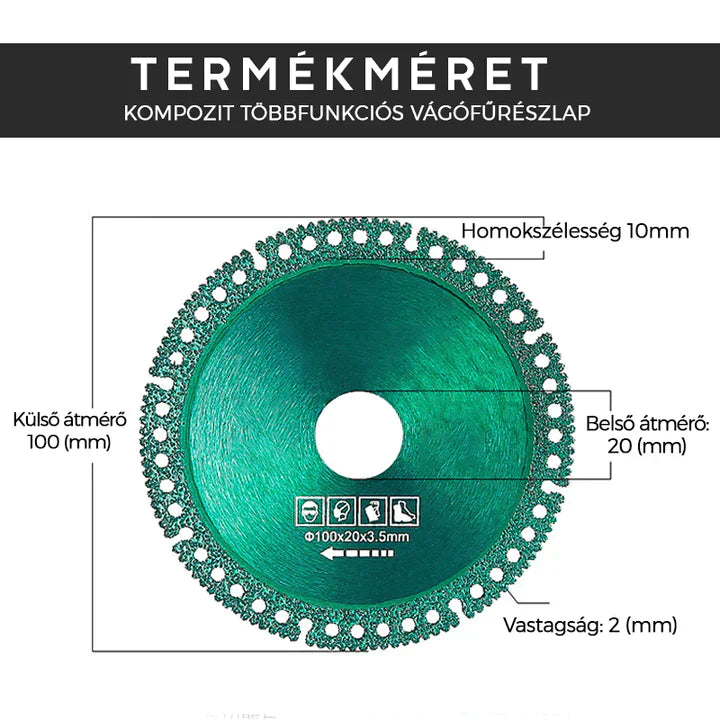 🔥Vásárolj 2-t, kapsz 1-et ingyen!  - kompozit többfunkciós vágófűrészlap