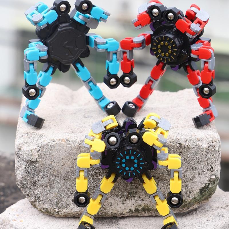 【✨ 1 + 2 ingyenes】Csavart robot forgó játék