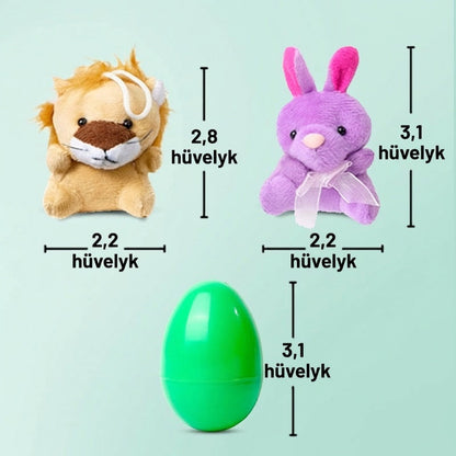 🎉🥰Előre megtöltött húsvéti tojások plüssállatokkal
