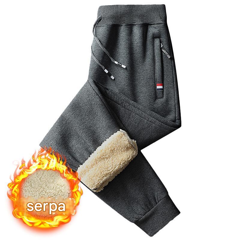 🔥👖őszi/téli nadrág, bársony, vastag, bő, laza, meleg