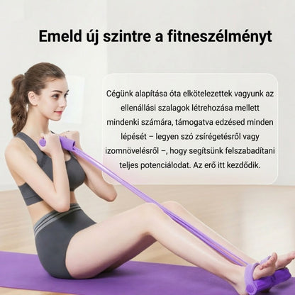 🎁 1+1 ingyen! ⏳ 4 csöves pedálos bokahúzó – Erősítsd a lábad otthon! 💪