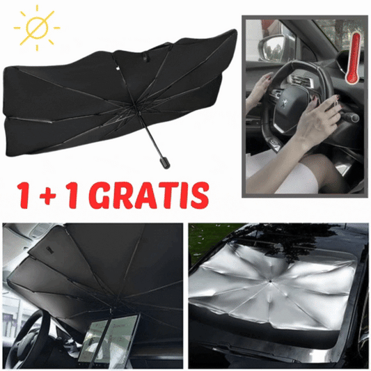 Sluneční clona na čelní sklo - Carbrella 1+1 GRATIS - Shopdbest CZ