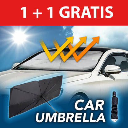 Sluneční clona na čelní sklo - Carbrella 1+1 GRATIS - Shopdbest CZ