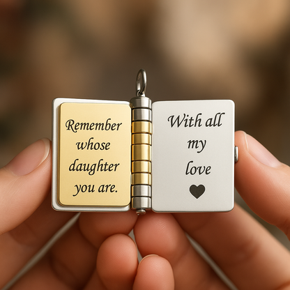 Könyv ihlette nyaklánc