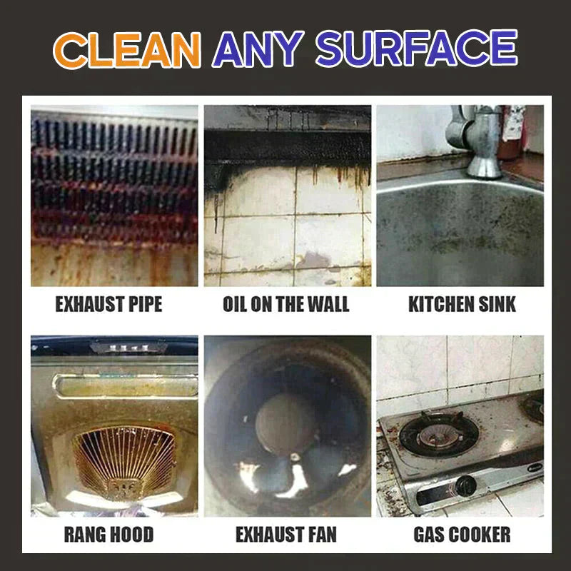 【🔥Vásárlás 1 kap 1 ingyenes】💦Konyhai tisztító hab