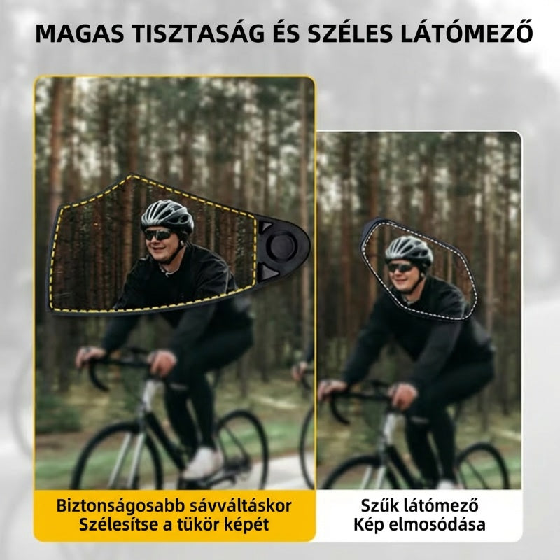 🔥 360°-ban Állítható Kormánytükör Kerékpárhoz 🚴‍♂️✨
