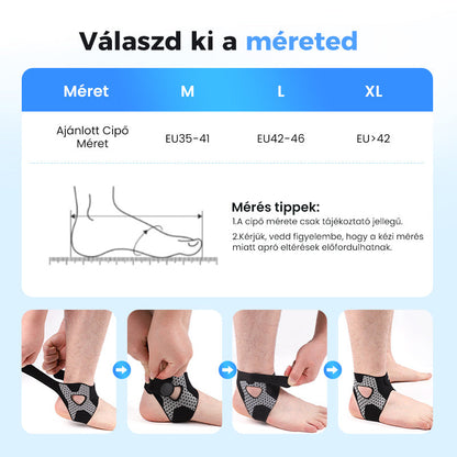 Állítható rugalmas bokapánt