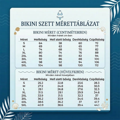 Kétrészes, színes blokkos és csíkos bikini