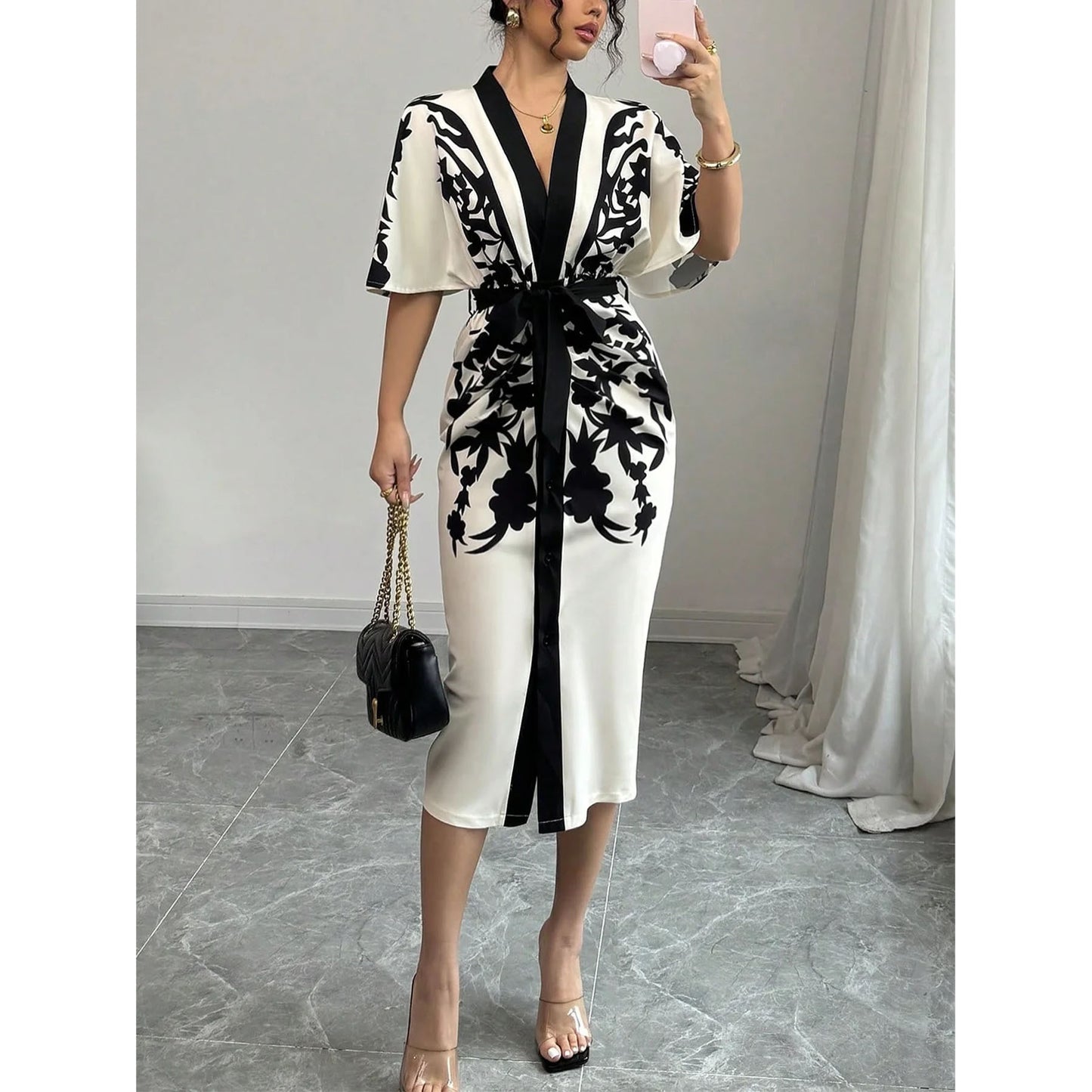 Új vintage stílusú elegáns ruha