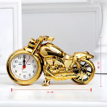 🏍️⏰Kreatív Motoros Ébresztőóra🎁