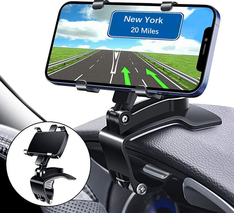 🚗 Univerzális Autó Telefontartó 360°-os Forgatással
