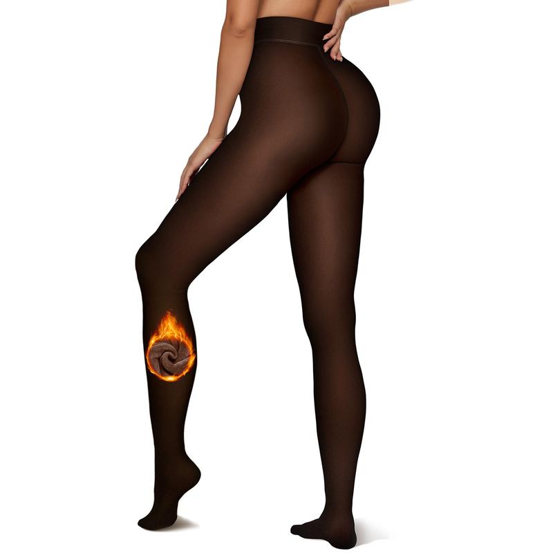 Az eredeti varázslatos polár bélésű leggings, áttetsző műharisnyanadrág
