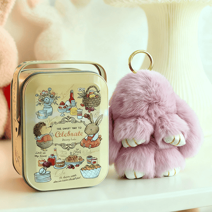 🐰🎉Kézzel készített puha nyuszi medálok