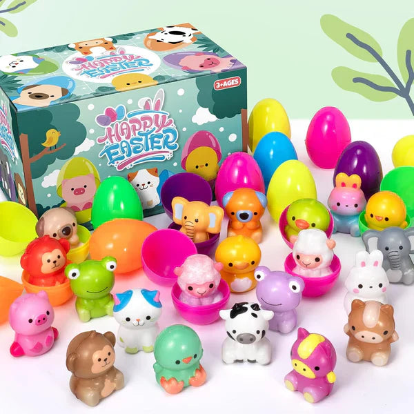 🎉🥰Előre megtöltött húsvéti tojások plüssállatokkal