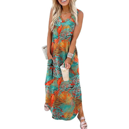🌷【M-3XL】 Nyári ruha vakációs stílusban