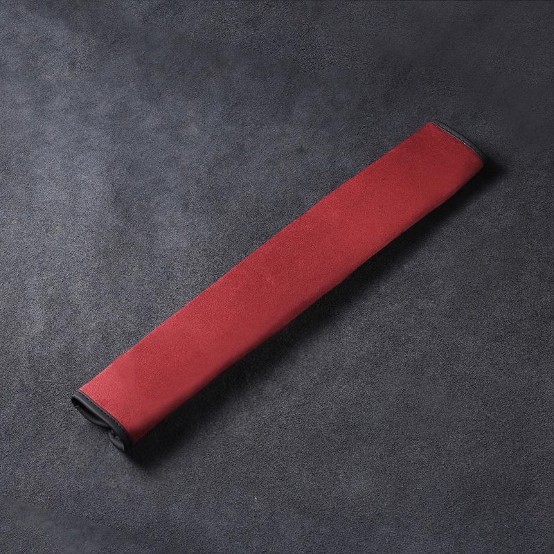 Selyembőr biztonsági övvédő - nyakvédelemmel és logóval ellátott opció（2 darab）