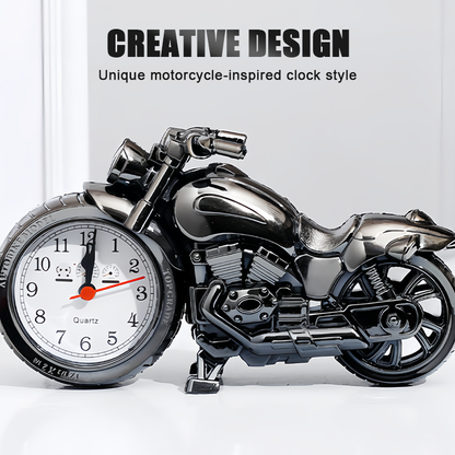 🏍️⏰Kreatív Motoros Ébresztőóra🎁