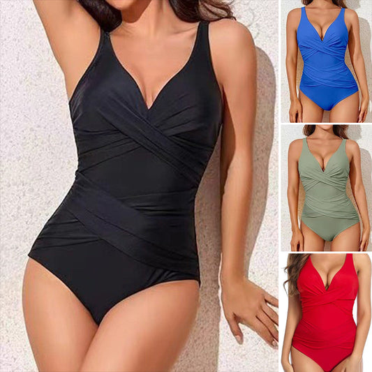 Női szűk, egyrészes fürdőruha