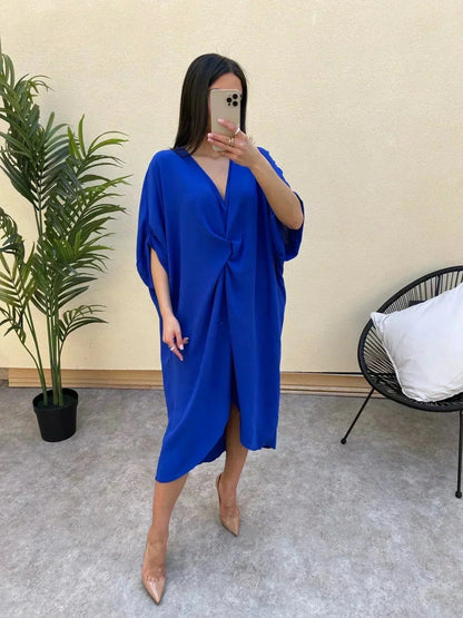 💖Könnyű és divatos sifon ruha