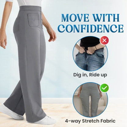 🔥👖Elasztikus kényelmes alkalmi női nadrág