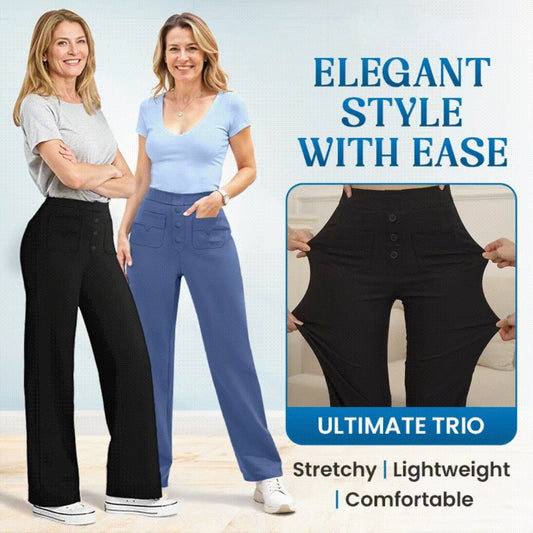 🔥👖Elasztikus kényelmes alkalmi női nadrág