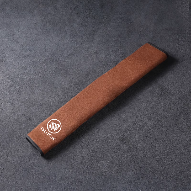 Selyembőr biztonsági övvédő - nyakvédelemmel és logóval ellátott opció（2 darab）