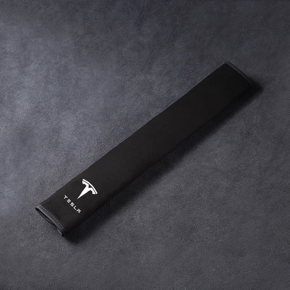 Selyembőr biztonsági övvédő - nyakvédelemmel és logóval ellátott opció（2 darab）