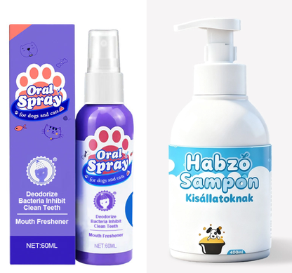 🔥2026 Új termékek: 🔥Fogtisztító spray háziállatok számára