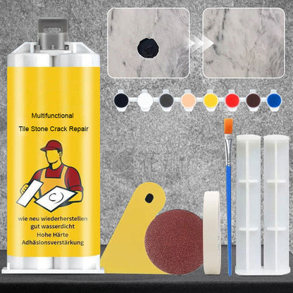 🧱 Többfunkciós javító készletek csempe- és kőrepedésekhez💧