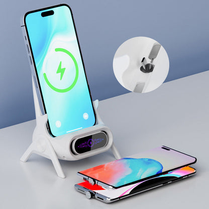 Teljesen automatikus, érzékelős telefontartó | Lehelyezéskor azonnal töltődik, szabadon válthat álló és fekvő tájolás között.