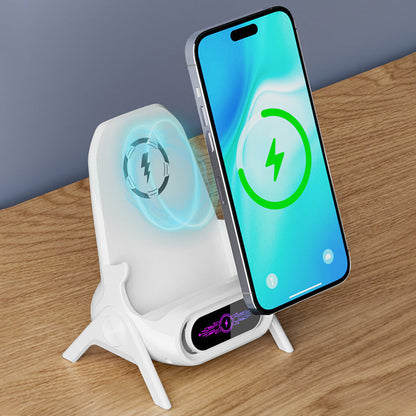 Teljesen automatikus, érzékelős telefontartó | Lehelyezéskor azonnal töltődik, szabadon válthat álló és fekvő tájolás között.